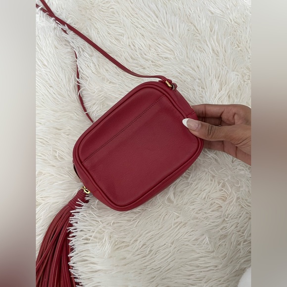 Authentic Saint Laurent Red Camera Bag - Picture 3 of 6